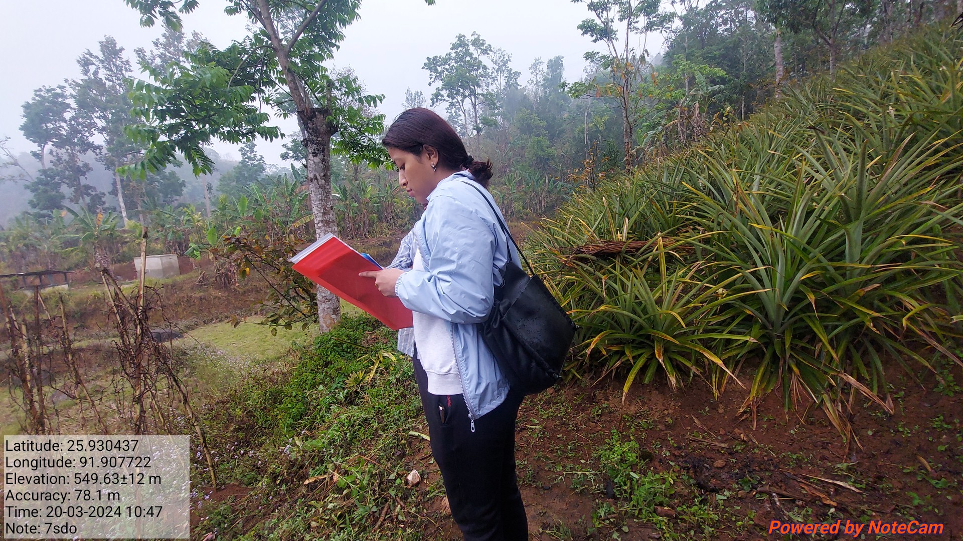 Mock Field Inspection at Pahambirthem, Ri Bhoi District